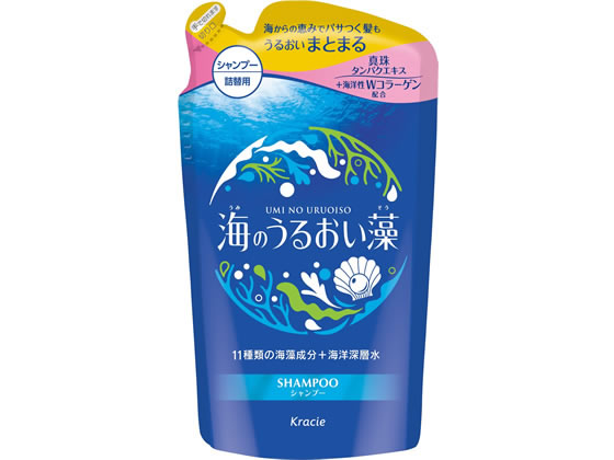 クラシエホームプロダクツ 海のうるおい藻 うるおいケアシャンプー詰替 1個（ご注文単位1個)【直送品】