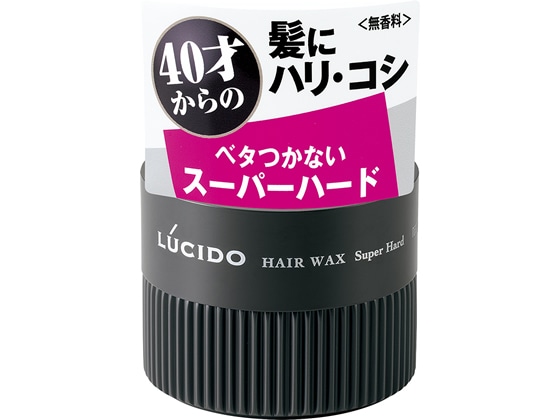 マンダム ルシード ヘアワックス スーパーハード 80g 1個（ご注文単位1個)【直送品】