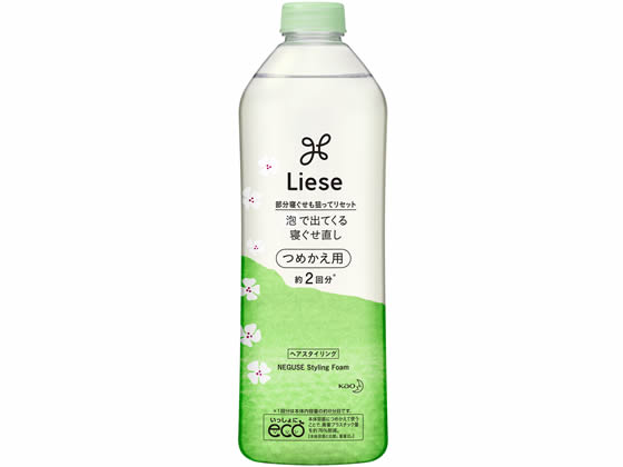 KAO リーゼ 泡で出てくる寝ぐせ直し つめかえ用 340ml 1本（ご注文単位1本)【直送品】