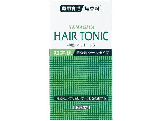 >柳屋本店 ヘアトニック 無香料 クールタイプ 240ml 1個（ご注文単位1個)【直送品】