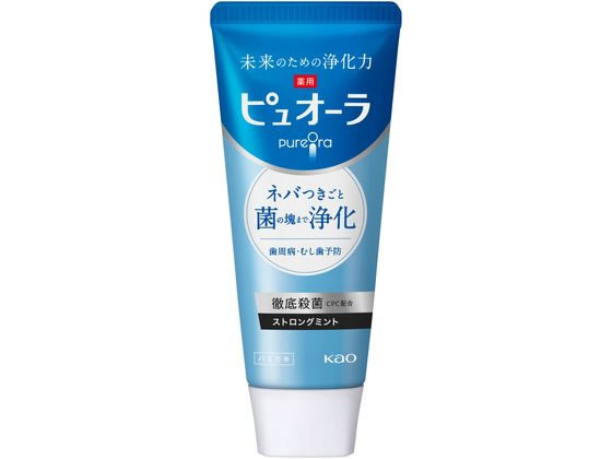 KAO 薬用ピュオーラ ストロングミント115g 1個（ご注文単位1個)【直送品】