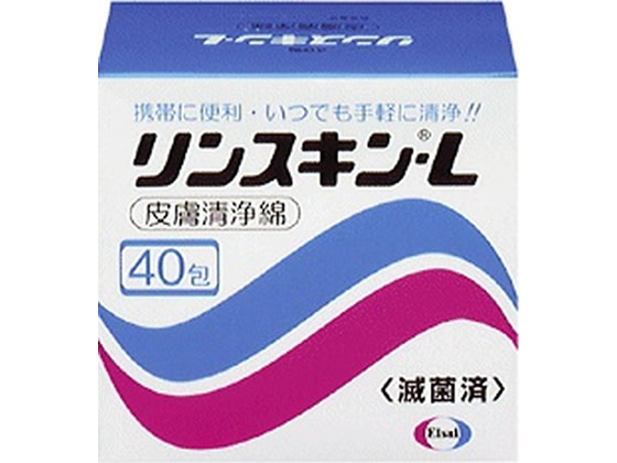 >エーザイ リンスキンL 40包 1箱（ご注文単位1箱)【直送品】