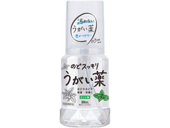 健栄製薬 のどすっきりうがい薬CP ミント味 300mL 1個（ご注文単位1個)【直送品】