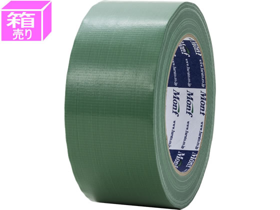 【直送品】古藤工業 カラー布テープ 幅50mm×長さ25m 緑30巻 NO890ミド 1箱（ご注文単位1箱)