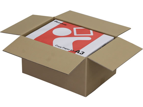 【直送品】中型段ボール箱 L(A3) No.2 465×325×255 10枚 1パック（ご注文単位1パック)