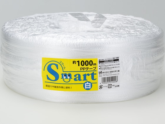 >【直送品】宮島化学工業 Smart PPテープ 1000m 1巻 ES-1000 1巻（ご注文単位1巻)