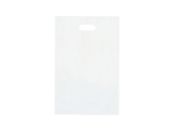 【直送品】LDポリ手提袋 ホワイト S 25枚 1パック（ご注文単位1パック)