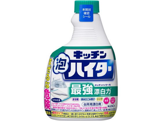 KAO キッチン泡ハイター つけかえ用 400mL 1個（ご注文単位1個）【直送品】