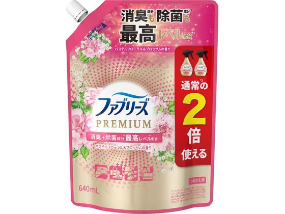 P&G ファブリーズW除菌消臭プレミアム パステルフローラル&ブロッサム詰替 1個（ご注文単位1個）【直送品】