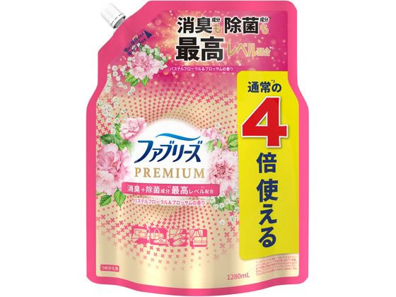 >P&G ファブリーズW除菌消臭プレミアム パステルフローラル&ブロッサム詰替 1個（ご注文単位1個）【直送品】