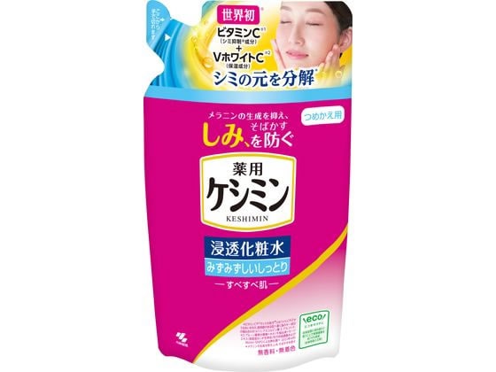 小林製薬 ケシミン 化粧水 みずみずしいしっとり 替 140ml 1個（ご注文単位1個）【直送品】