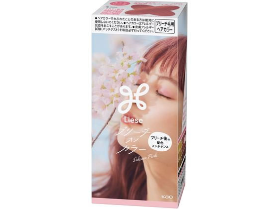 KAO リーゼ ブリーチオンカラー さくらピンク 108ml 1個（ご注文単位1個）【直送品】