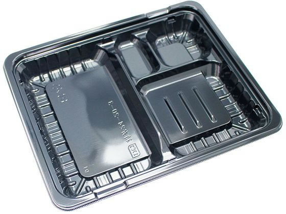 エフピコ MSD箱弁24-20-3本体 黒50枚 1パック（ご注文単位1パック）【直送品】