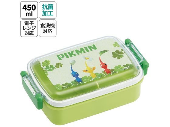 >スケーター 抗菌 ふわっと タイトランチBOX 450ml ピクミン RBF3ANAG 1個（ご注文単位1個）【直送品】