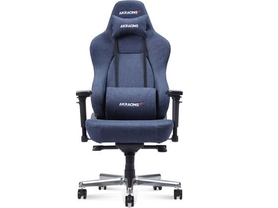 AKRacing ゲーミングチェア Premium デニム AKR-PREMIUM-DENIM 1脚（ご注文単位1脚）【直送品】