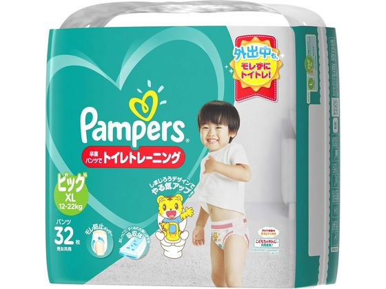 P&G パンパース 卒業パンツ BIG 32枚入り 1パック（ご注文単位1パック）【直送品】