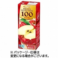 エルビー フルーツセレクション アップル100 200ml 紙パック 72本/箱 ※軽（ご注文単位1箱）【直送品】