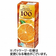 エルビー フルーツセレクション オレンジ100 200ml 紙パック 72本/箱 ※軽（ご注文単位1箱）【直送品】