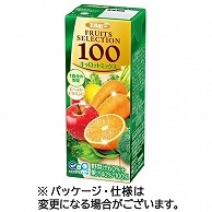 エルビー フルーツセレクション キャロットミックス100 200ml 紙パック 72本/箱 ※軽（ご注文単位1箱）【直送品】