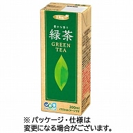 エルビー 緑茶 200ml 紙パック 90本/箱 ※軽（ご注文単位1箱）【直送品】