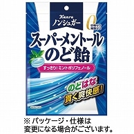 カンロ ノンシュガースーパーメントールのど飴 80g 6袋/セット ※軽（ご注文単位1セット）【直送品】