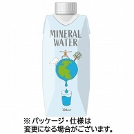 サクラ食品工業 サクラ ミネラルウォーター 330ml 紙パック 36本/箱 ※軽（ご注文単位1箱）【直送品】