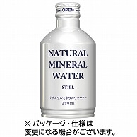 ジャスティス ナチュラルミネラルウォーターボトル 290ml ボトル缶 48本/箱 ※軽（ご注文単位1箱）【直送品】