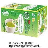 宇治の露製茶 伊右衛門 カフェインレスインスタント緑茶スティック 120本/箱 ※軽（ご注文単位1箱）【直送品】