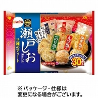 栗山米菓 瀬戸の汐揚 三種のアソート 30枚 10袋/箱 ※軽（ご注文単位1箱）【直送品】