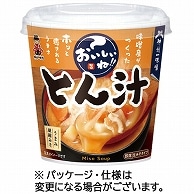 神州一味噌 おいしいね！！とん汁カップ 64g 6食/箱 ※軽（ご注文単位1箱）【直送品】