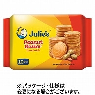 富永貿易 ジュリーズ ピーナッツバターサンド 10個/袋 ※軽（ご注文単位1袋）【直送品】