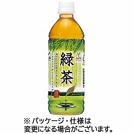 富永貿易 神戸居留地 緑茶 500ml ペットボトル 72本/箱 ※軽（ご注文単位1箱）【直送品】