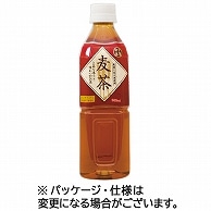 富永貿易 神戸茶房 麦茶 500ml ペットボトル 24本/箱 ※軽（ご注文単位1箱）【直送品】