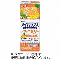 明治 メイバランスブリックゼリー ミックスフルーツ味 220g 24本/袋 ※軽（ご注文単位1袋）【直送品】