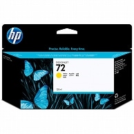 HP HP72 インクカートリッジ イエロー 130ml 染料系 C9373A 1個（ご注文単位1個）【直送品】