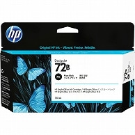 HP HP72B インクカートリッジ フォトブラック 130ml 3WX07A 1個（ご注文単位1個）【直送品】