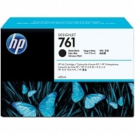 HP HP761 インクカートリッジ マットブラック 400ml 顔料系 CM991A 1個（ご注文単位1個）【直送品】