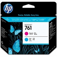 HP HP761 プリントヘッド マゼンタ/シアン CH646A 1個（ご注文単位1個）【直送品】