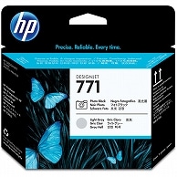 HP HP771 プリントヘッド フォトブラック/ライトグレー CE020A 1個（ご注文単位1個）【直送品】