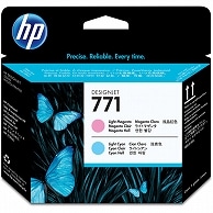 HP HP771 プリントヘッド ライトマゼンタ/ライトシアン CE019A 1個（ご注文単位1個）【直送品】