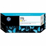 HP HP772 インクカートリッジ イエロー 300ml 顔料系 CN630A 1個（ご注文単位1個）【直送品】