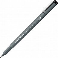 ステッドラー ピグメントライナー 0.5mm 黒 308 05-9 10本/セット（ご注文単位1セット）【直送品】