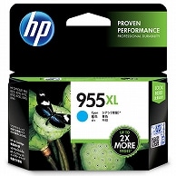 HP HP955XL インクカートリッジ シアン L0S63AA 1個（ご注文単位1個）【直送品】