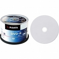 RiDATA 録画用DVD-R 120分 1-16倍速 ホワイトワイドプリンタブル スピンドルケース D-RCP16X.PW50RD D 50枚/袋（ご注文単位1袋）【直送品】