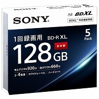 ソニー 録画用BD-R XL 660分 2-4倍速 ホワイトワイドプリンタブル 5mmスリムケース 5BNR4VAPS4 5枚/袋（ご注文単位1袋）【直送品】