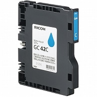 リコー SGカートリッジ GC42C シアン Mサイズ 515923 1個（ご注文単位1個）【直送品】