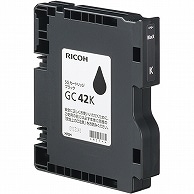 リコー SGカートリッジ GC42K ブラック Mサイズ 515926 1個（ご注文単位1個）【直送品】