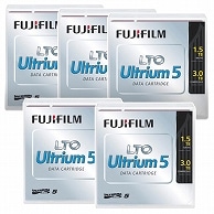 富士フイルム LTO Ultrium5 データカートリッジ バーコードラベル(横型)付 1.5TB LTO FB UL-5 OREDPX5Y 5巻/袋（ご注文単位1袋）【直送品】