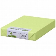 長門屋商店 Color Paper A4 厚口 うぐいす ナ-3358 500枚/冊（ご注文単位1冊）【直送品】