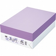 TANOSEE カラーペーパー Juicy A4 グレープ 500枚/冊（ご注文単位1冊）【直送品】